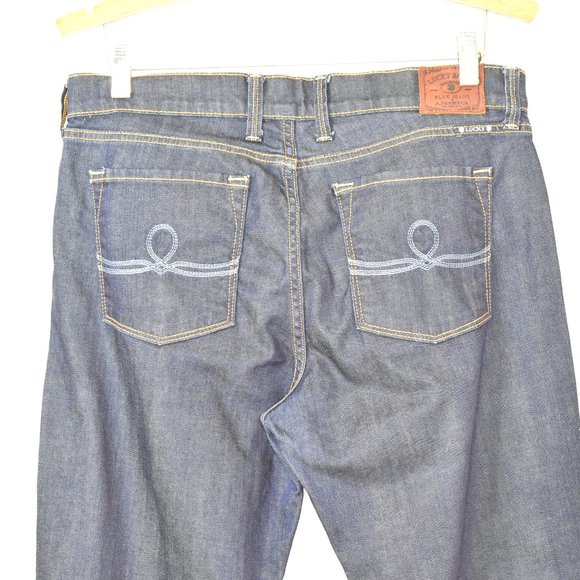 Lucky Brand Sofia Bootcut Mid Rise Ankle Jeans Blue Stretch Denim Size 12/31 - Picture 10 of 10